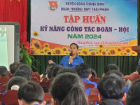 Tập huấn Công tác Đoàn - Hội năm 2024