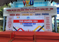 Trải nghiệm sự kiện VKU Campus tour 2024