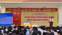 Tư vấn tuyên truyền hướng nghiệp tuyển sinh quân sự năm 2025