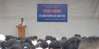 Lễ phát động Trường học hạnh phúc Năm học : 2020 - 2021