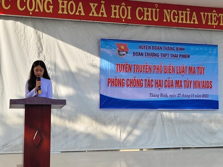 Tuyên truyền phổ biến Luật ma túy, phòng chống tác hại của ma túy, HIV/AIDS