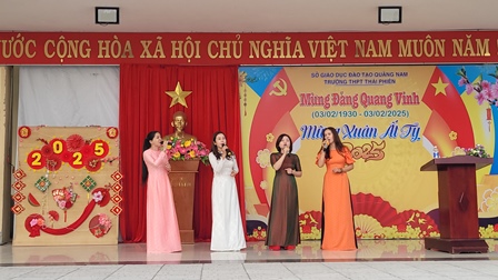 Chương trình văn nghệ mừng Đảng quang vinh, mừng Xuân Ất Tỵ 2025