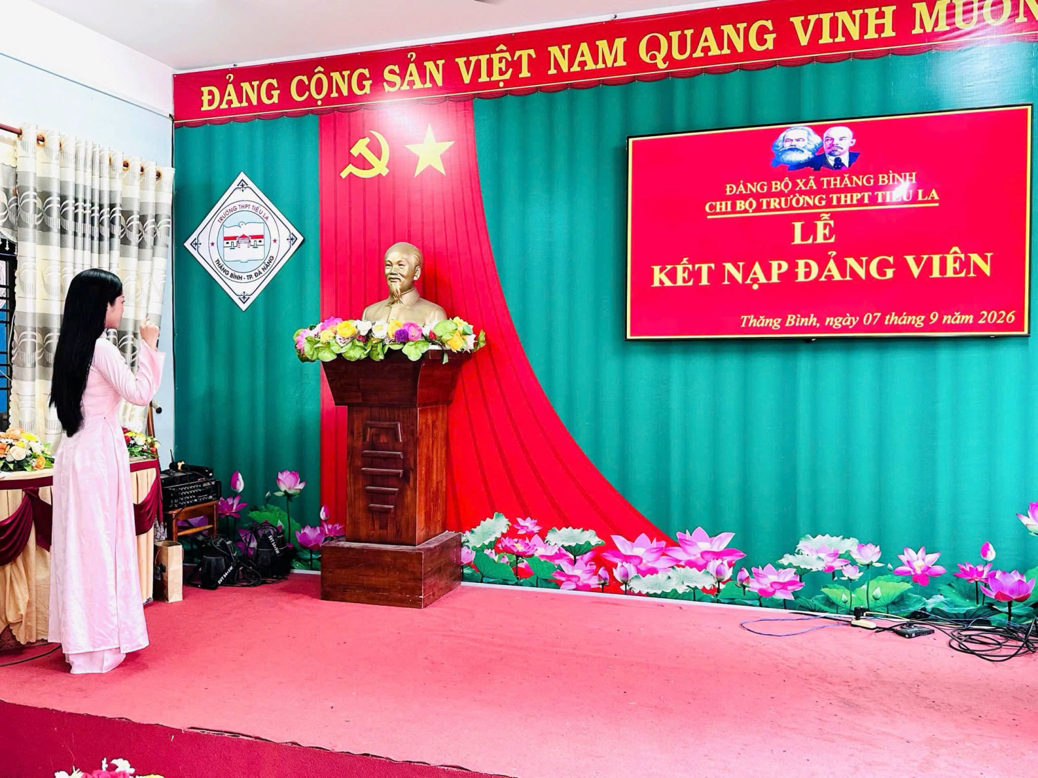VINH DỰ ĐỨNG TRONG HÀNG NGŨ CỦA ĐẢNG – LỄ KẾT NẠP ĐẢNG VIÊN MỚI ĐỢT III NĂM 2026 – ảnh 4