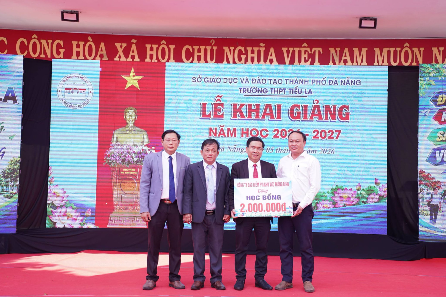 TRƯỜNG THPT TIỂU LA KHAI GIẢNG NĂM HỌC 2026 – 2027 – CHUNG MỘT MÁI TRƯỜNG, CÙNG MỘT KHÁT VỌNG – ảnh 24