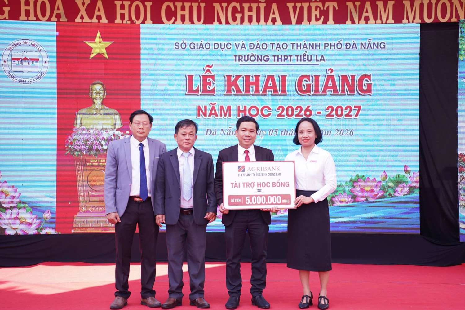 TRƯỜNG THPT TIỂU LA KHAI GIẢNG NĂM HỌC 2026 – 2027 – CHUNG MỘT MÁI TRƯỜNG, CÙNG MỘT KHÁT VỌNG – ảnh 26