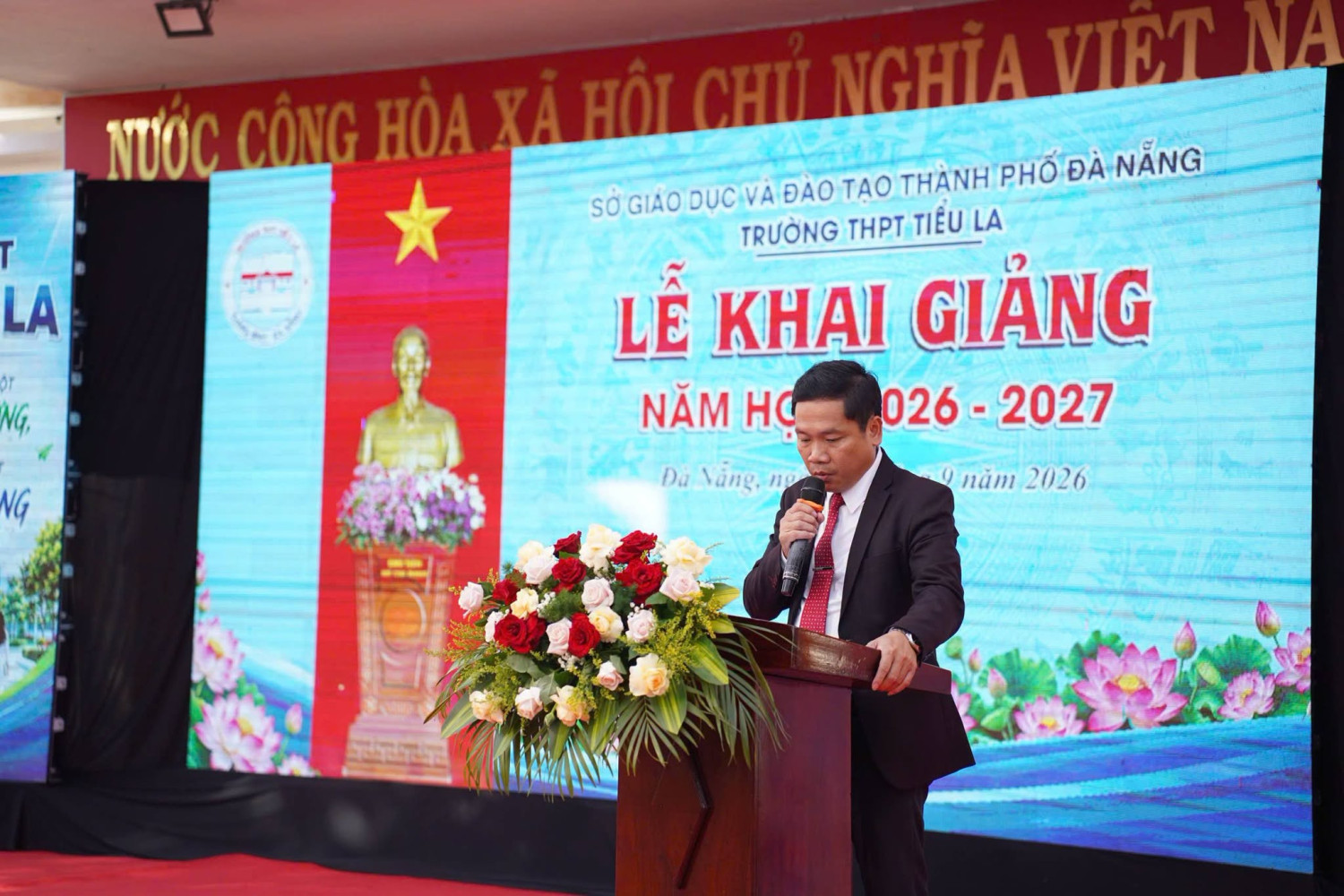 TRƯỜNG THPT TIỂU LA KHAI GIẢNG NĂM HỌC 2026 – 2027 – CHUNG MỘT MÁI TRƯỜNG, CÙNG MỘT KHÁT VỌNG – ảnh 8
