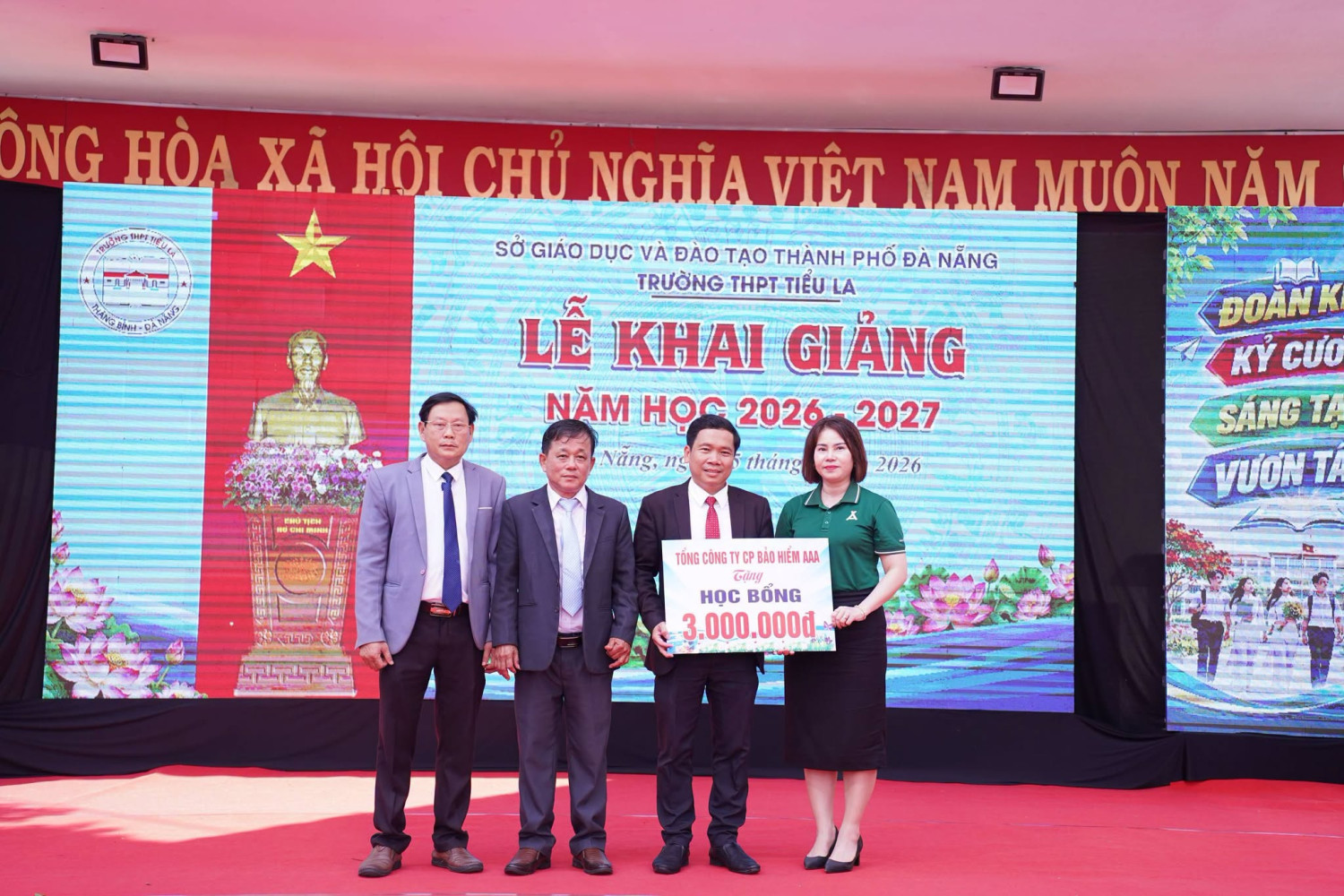 TRƯỜNG THPT TIỂU LA KHAI GIẢNG NĂM HỌC 2026 – 2027 – CHUNG MỘT MÁI TRƯỜNG, CÙNG MỘT KHÁT VỌNG – ảnh 27