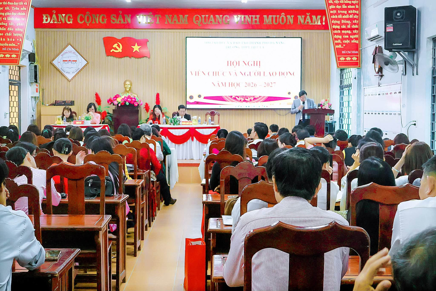 HỘI NGHỊ VIÊN CHỨC, NGƯỜI LAO ĐỘNG NĂM HỌC 2026 – 2027 – HỘI NGỘ TRI ÂN, GẮN KẾT YÊU THƯƠNG – ảnh 8
