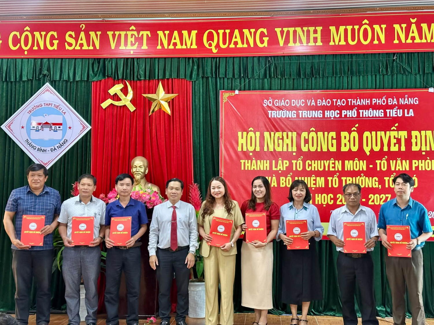 CÔNG BỐ QUYẾT ĐỊNH THÀNH LẬP TỔ CHUYÊN MÔN, TỔ VĂN PHÒNG VÀ BỔ NHIỆM LÃNH ĐẠO CẤP TỔ NĂM HỌC 2026 – 2027 – ảnh 4