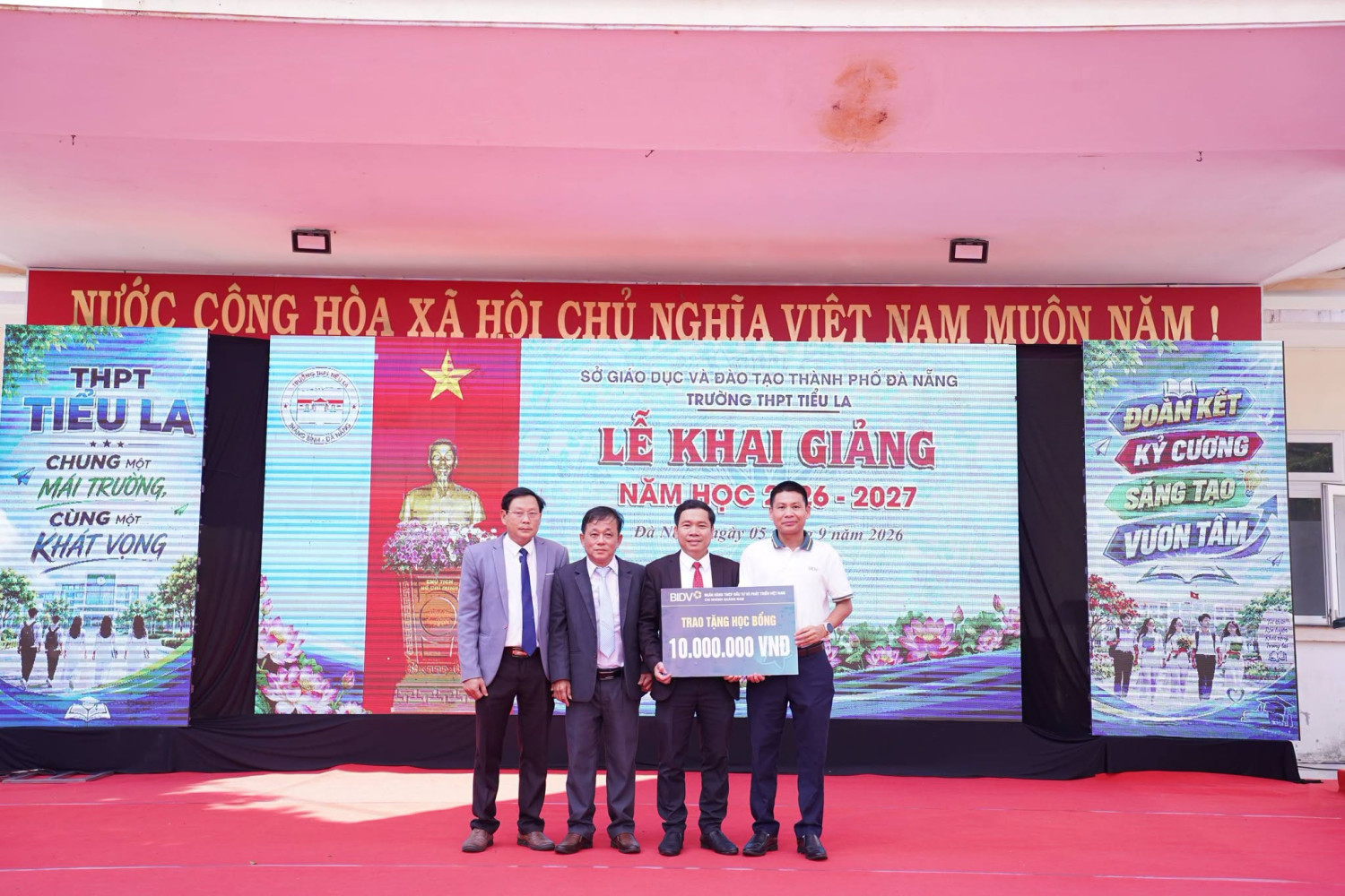 TRƯỜNG THPT TIỂU LA KHAI GIẢNG NĂM HỌC 2026 – 2027 – CHUNG MỘT MÁI TRƯỜNG, CÙNG MỘT KHÁT VỌNG – ảnh 25