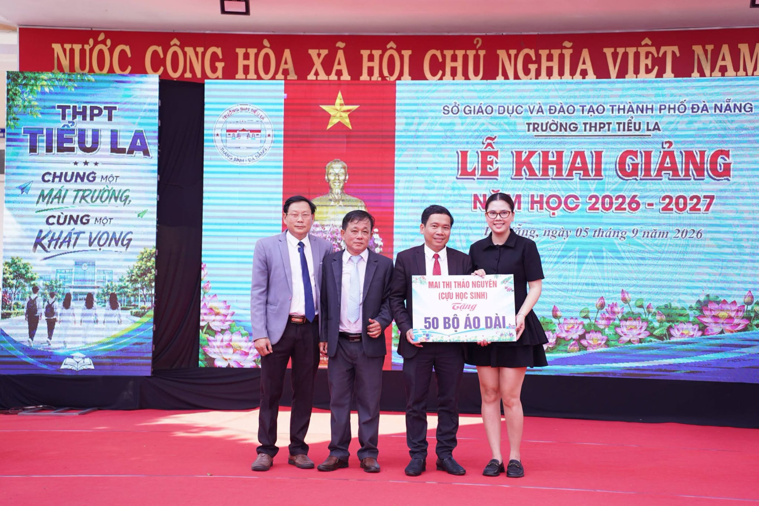 TRƯỜNG THPT TIỂU LA KHAI GIẢNG NĂM HỌC 2026 – 2027 – CHUNG MỘT MÁI TRƯỜNG, CÙNG MỘT KHÁT VỌNG – ảnh 23