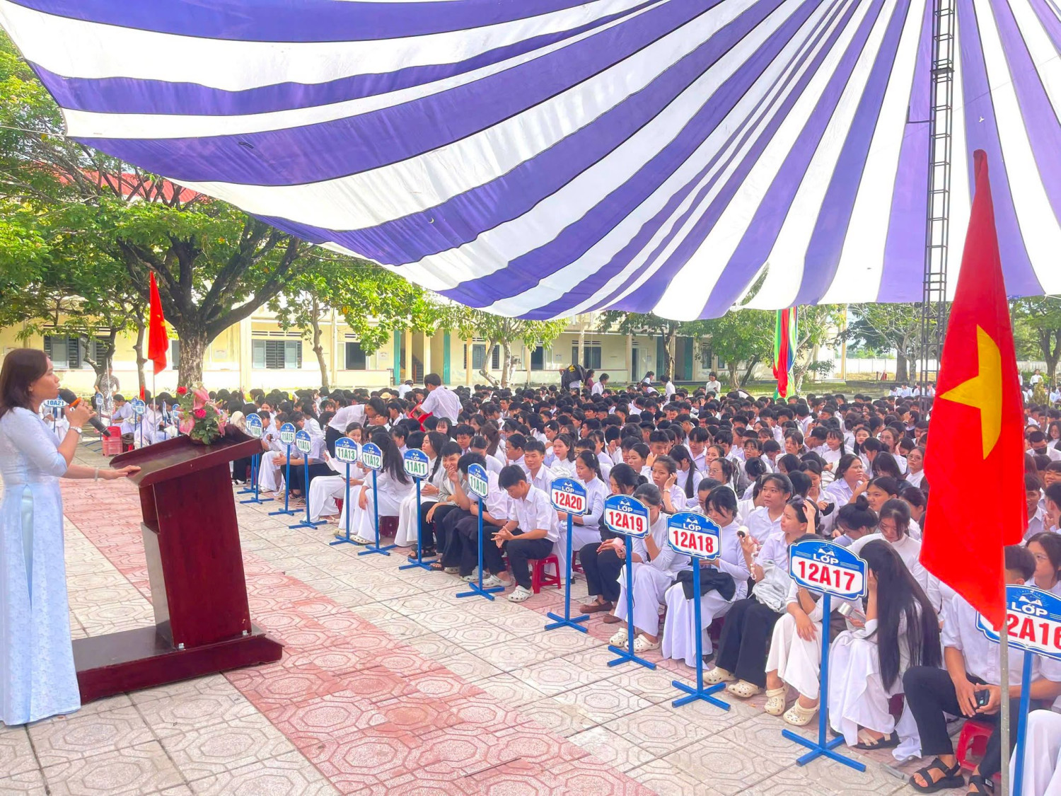 CHÀO CỜ ĐẦU NĂM HỌC MỚI – KHỞI ĐẦU MỘT HÀNH TRÌNH MỚI – ảnh 14