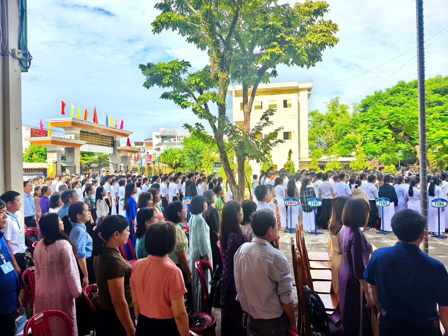 CHÀO CỜ ĐẦU NĂM HỌC MỚI – KHỞI ĐẦU MỘT HÀNH TRÌNH MỚI – ảnh 5