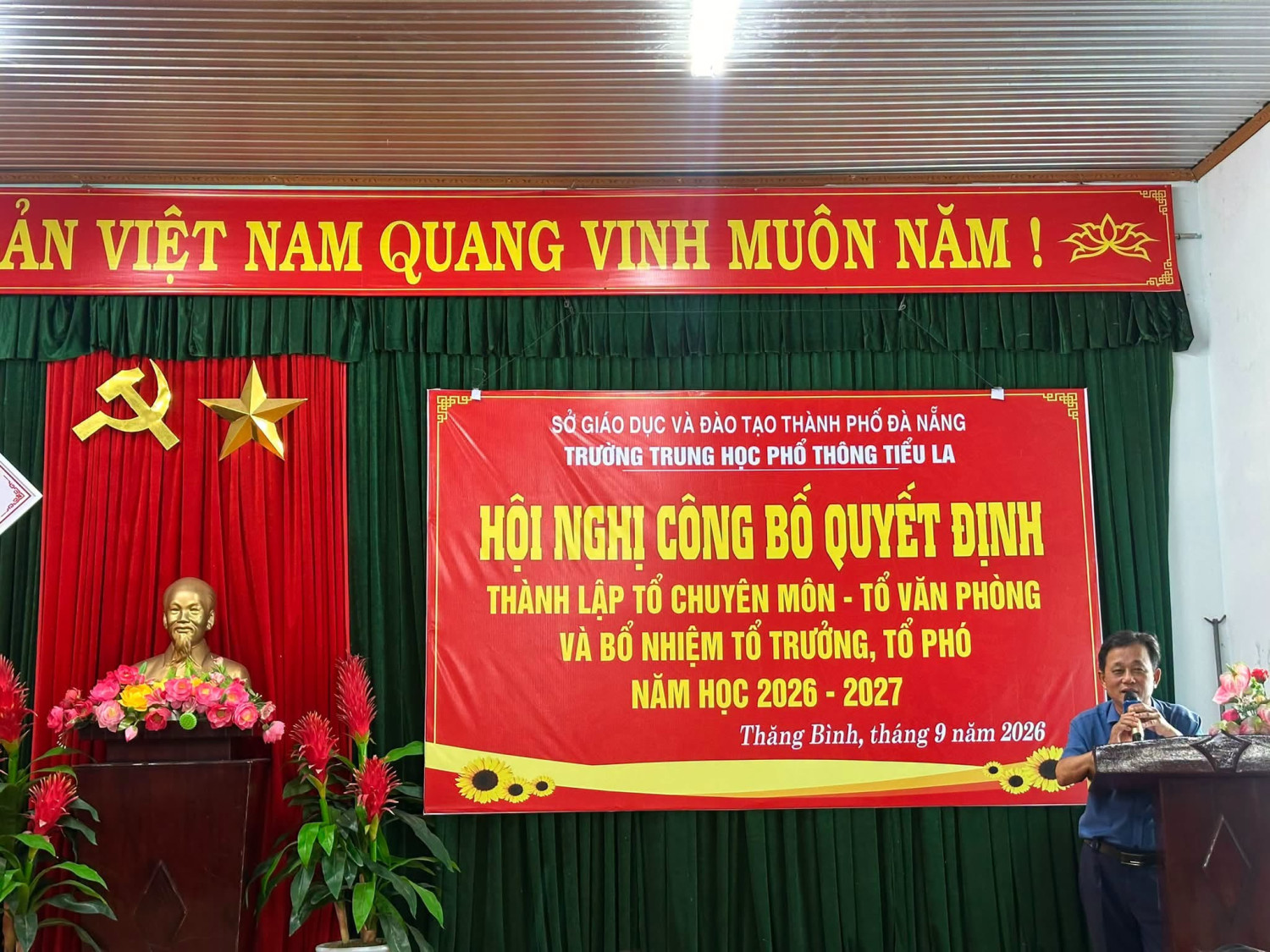 CÔNG BỐ QUYẾT ĐỊNH THÀNH LẬP TỔ CHUYÊN MÔN, TỔ VĂN PHÒNG VÀ BỔ NHIỆM LÃNH ĐẠO CẤP TỔ NĂM HỌC 2026 – 2027 – ảnh 8