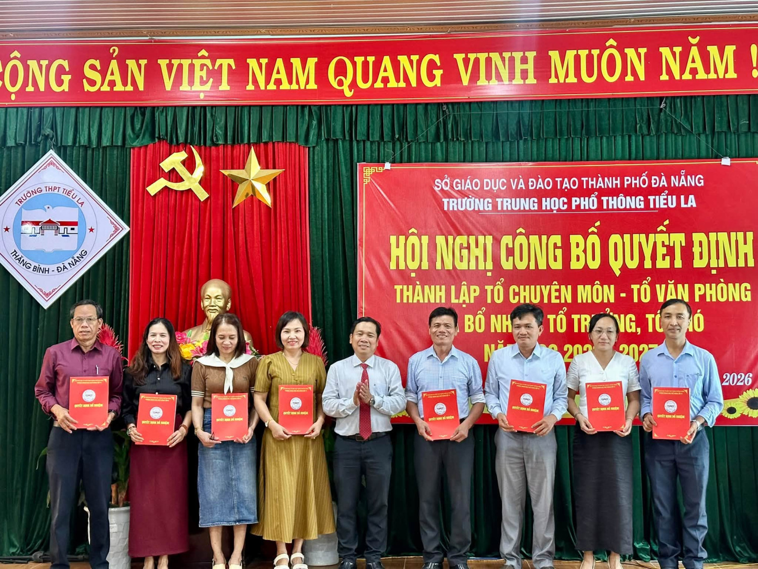 CÔNG BỐ QUYẾT ĐỊNH THÀNH LẬP TỔ CHUYÊN MÔN, TỔ VĂN PHÒNG VÀ BỔ NHIỆM LÃNH ĐẠO CẤP TỔ NĂM HỌC 2026 – 2027 – ảnh 5