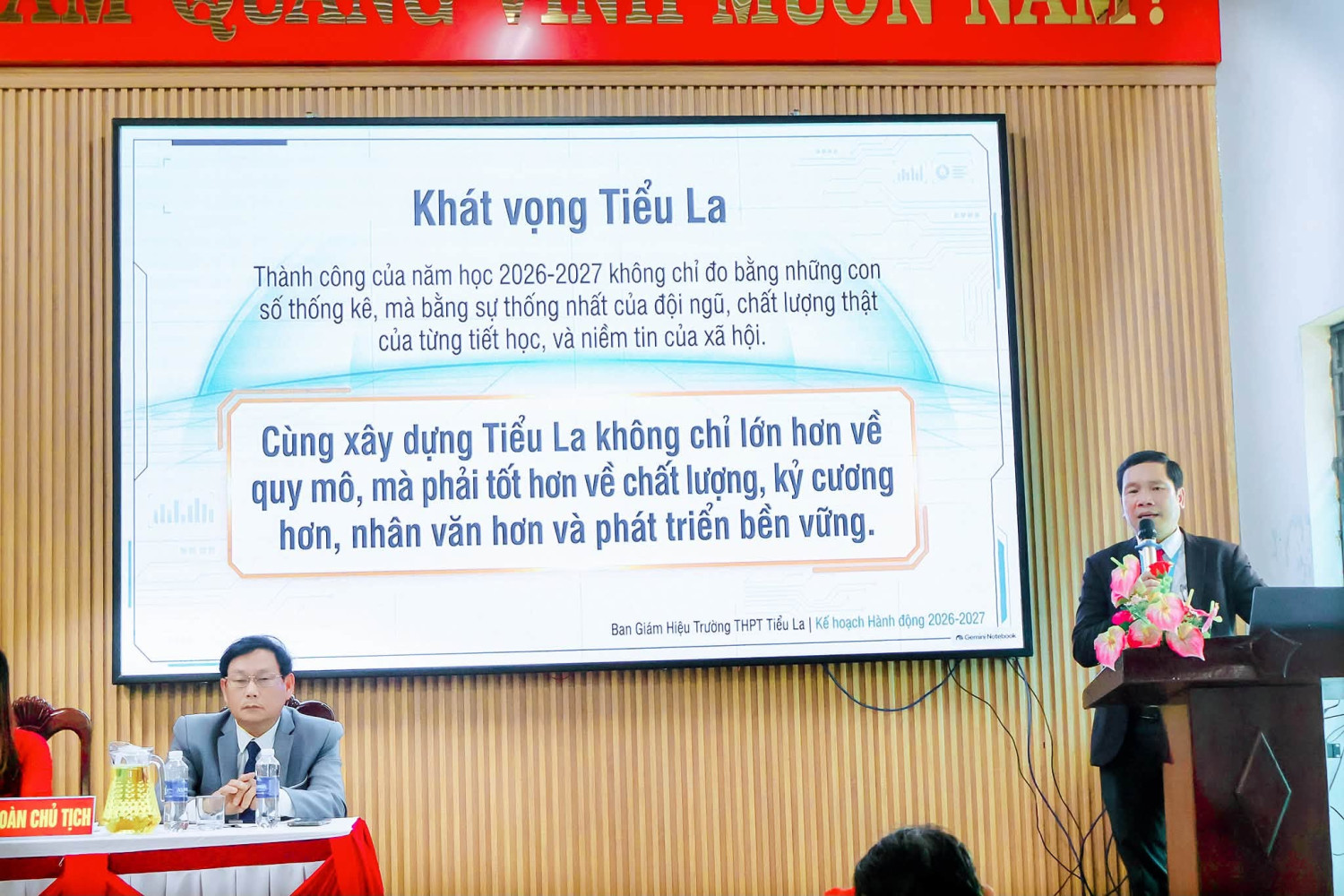 HỘI NGHỊ VIÊN CHỨC, NGƯỜI LAO ĐỘNG NĂM HỌC 2026 – 2027 – HỘI NGỘ TRI ÂN, GẮN KẾT YÊU THƯƠNG – ảnh 1