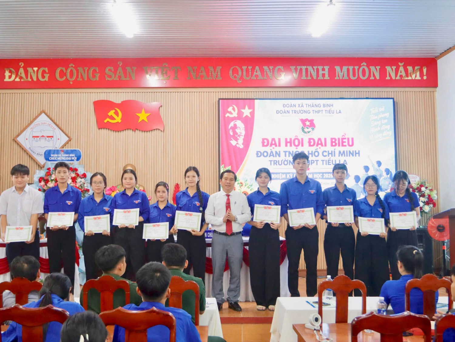 ĐẠI HỘI ĐẠI BIỂU ĐOÀN TNCS HỒ CHÍ MINH TRƯỜNG THPT TIỂU LA NHIỆM KỲ 2026 – 2027 THÀNH CÔNG TỐT ĐẸP – ảnh 24