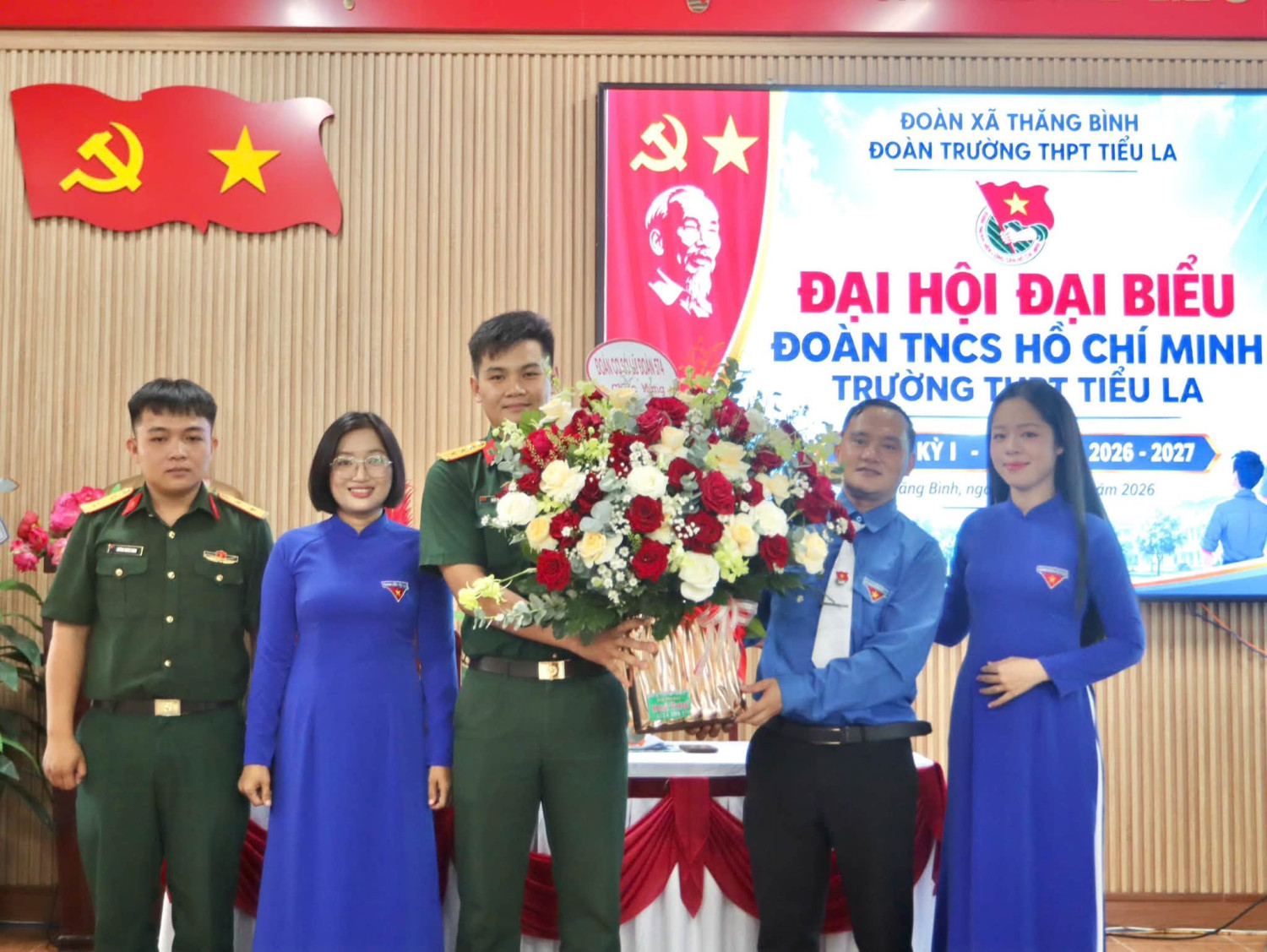 ĐẠI HỘI ĐẠI BIỂU ĐOÀN TNCS HỒ CHÍ MINH TRƯỜNG THPT TIỂU LA NHIỆM KỲ 2026 – 2027 THÀNH CÔNG TỐT ĐẸP – ảnh 10