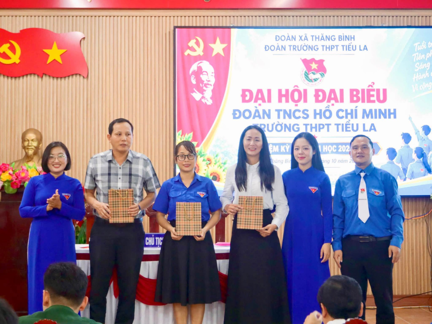 ĐẠI HỘI ĐẠI BIỂU ĐOÀN TNCS HỒ CHÍ MINH TRƯỜNG THPT TIỂU LA NHIỆM KỲ 2026 – 2027 THÀNH CÔNG TỐT ĐẸP – ảnh 25