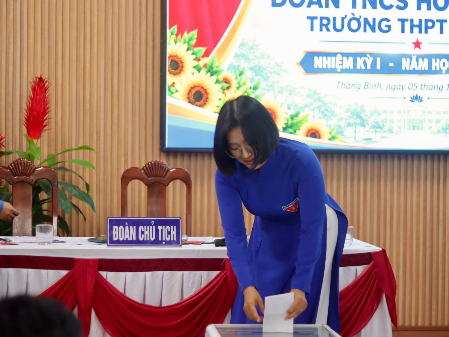 ĐẠI HỘI ĐẠI BIỂU ĐOÀN TNCS HỒ CHÍ MINH TRƯỜNG THPT TIỂU LA NHIỆM KỲ 2026 – 2027 THÀNH CÔNG TỐT ĐẸP – ảnh 29