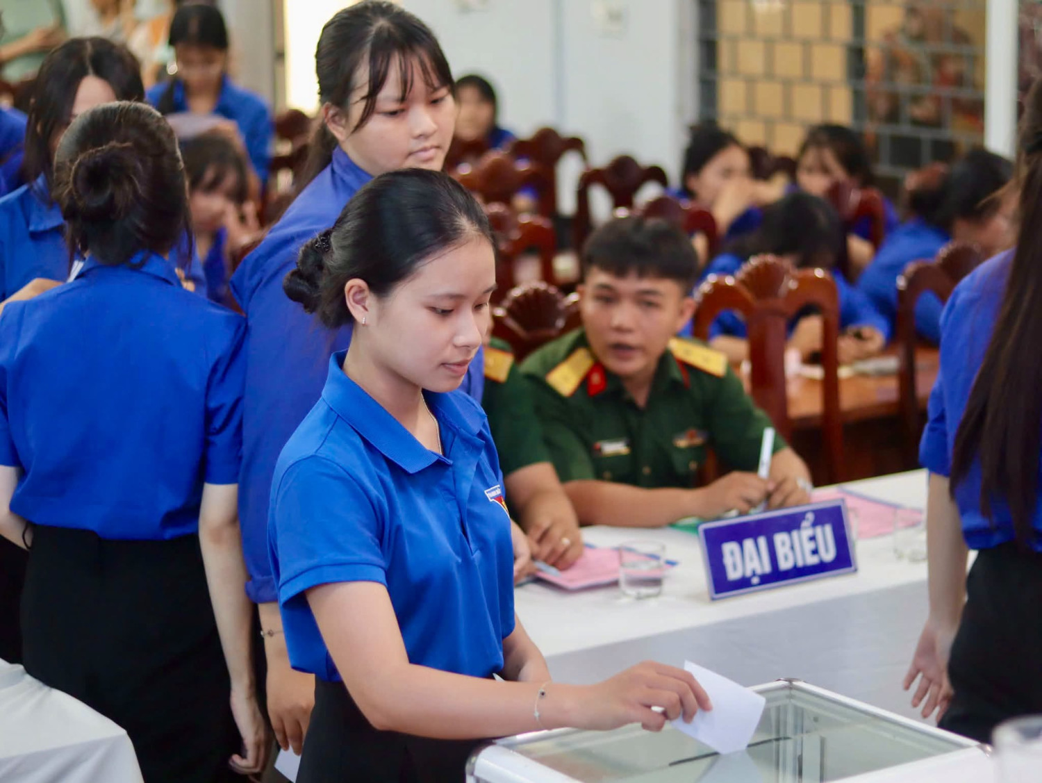 ĐẠI HỘI ĐẠI BIỂU ĐOÀN TNCS HỒ CHÍ MINH TRƯỜNG THPT TIỂU LA NHIỆM KỲ 2026 – 2027 THÀNH CÔNG TỐT ĐẸP – ảnh 34