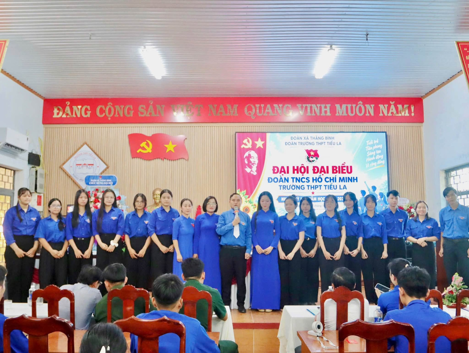 ĐẠI HỘI ĐẠI BIỂU ĐOÀN TNCS HỒ CHÍ MINH TRƯỜNG THPT TIỂU LA NHIỆM KỲ 2026 – 2027 THÀNH CÔNG TỐT ĐẸP – ảnh 21