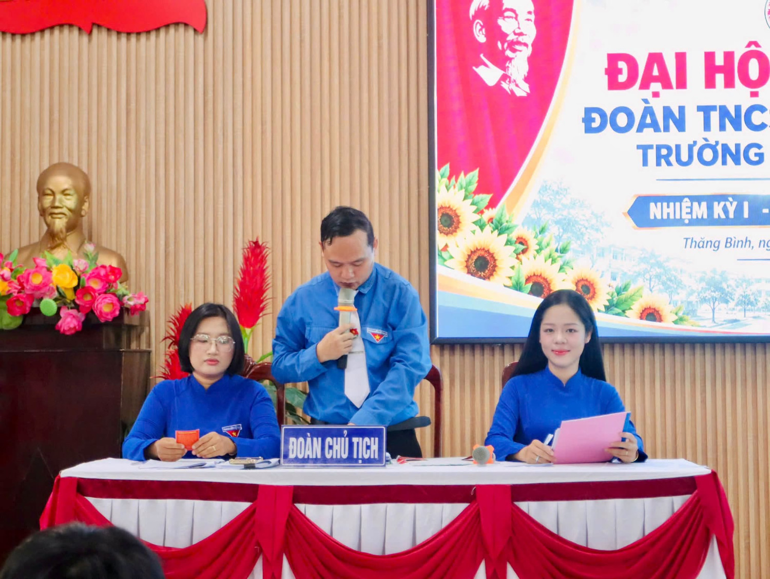 ĐẠI HỘI ĐẠI BIỂU ĐOÀN TNCS HỒ CHÍ MINH TRƯỜNG THPT TIỂU LA NHIỆM KỲ 2026 – 2027 THÀNH CÔNG TỐT ĐẸP – ảnh 27