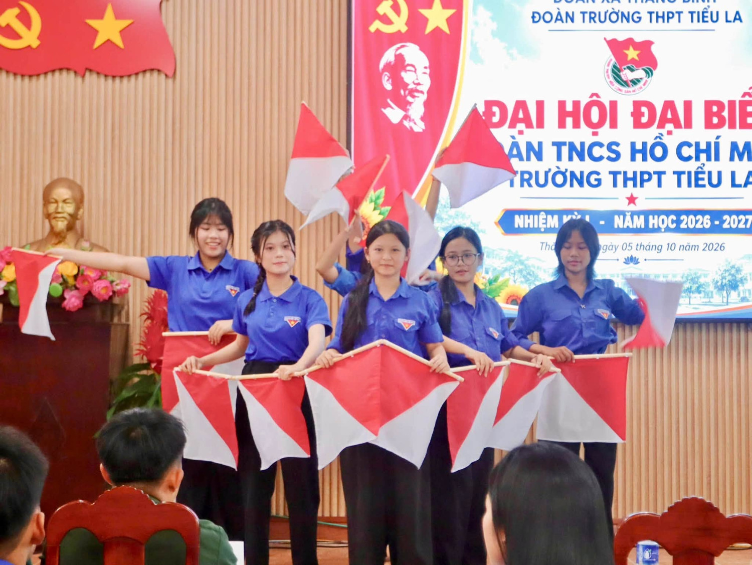 ĐẠI HỘI ĐẠI BIỂU ĐOÀN TNCS HỒ CHÍ MINH TRƯỜNG THPT TIỂU LA NHIỆM KỲ 2026 – 2027 THÀNH CÔNG TỐT ĐẸP – ảnh 16