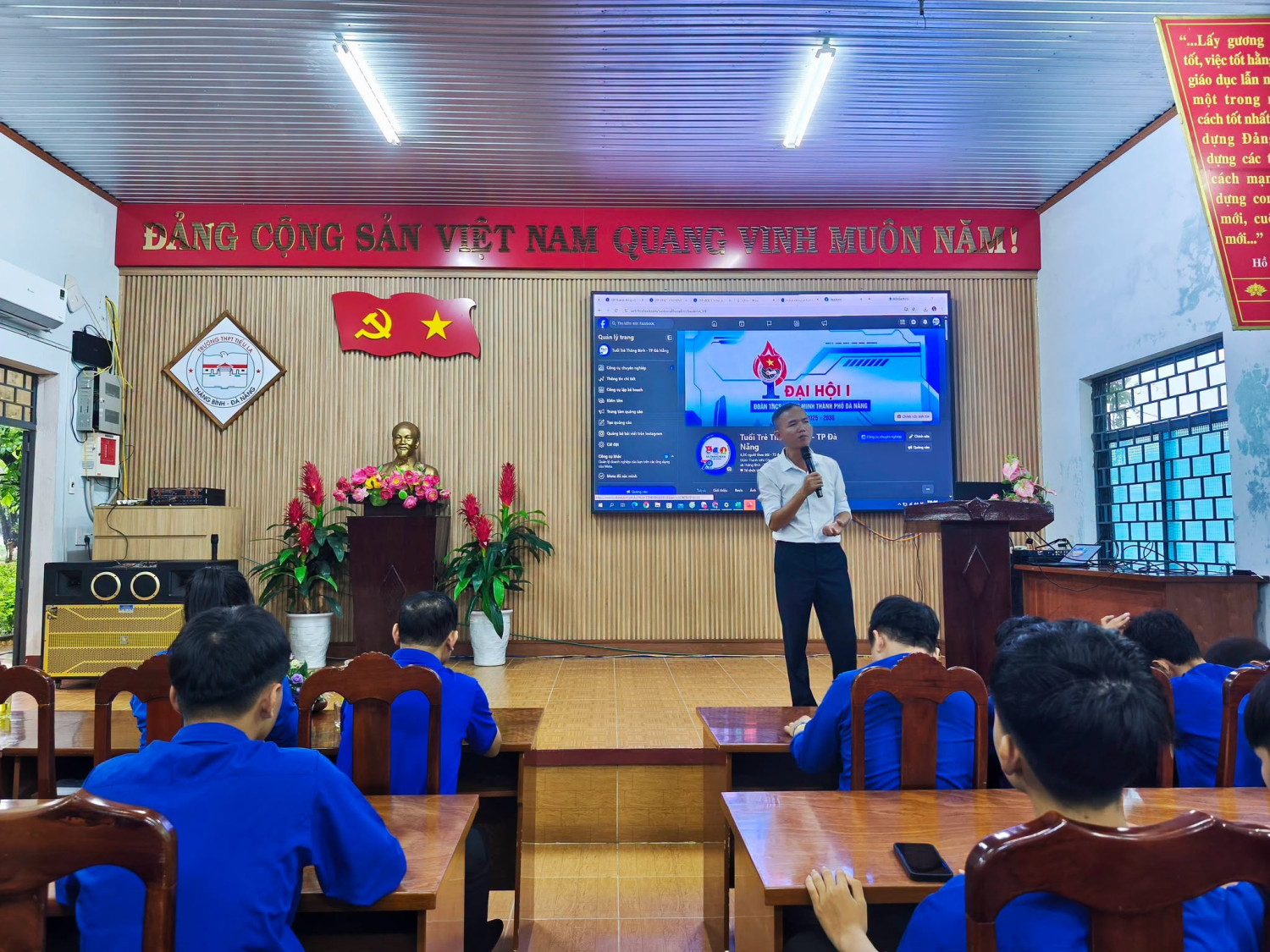 THPT TIỂU LA HƯỞNG ỨNG NGÀY CHUYỂN ĐỔI SỐ QUỐC GIA 10/10 – LAN TỎA PHONG TRÀO “BÌNH DÂN HỌC VỤ SỐ” – ảnh 15