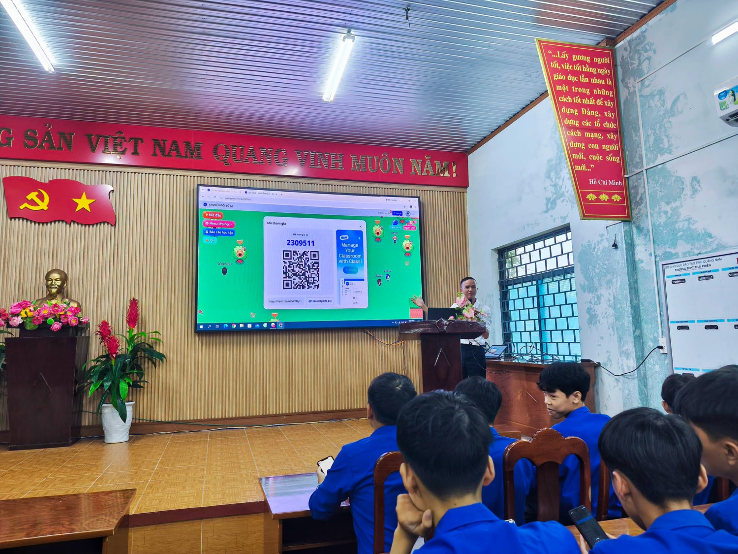 THPT TIỂU LA HƯỞNG ỨNG NGÀY CHUYỂN ĐỔI SỐ QUỐC GIA 10/10 – LAN TỎA PHONG TRÀO “BÌNH DÂN HỌC VỤ SỐ” – ảnh 6
