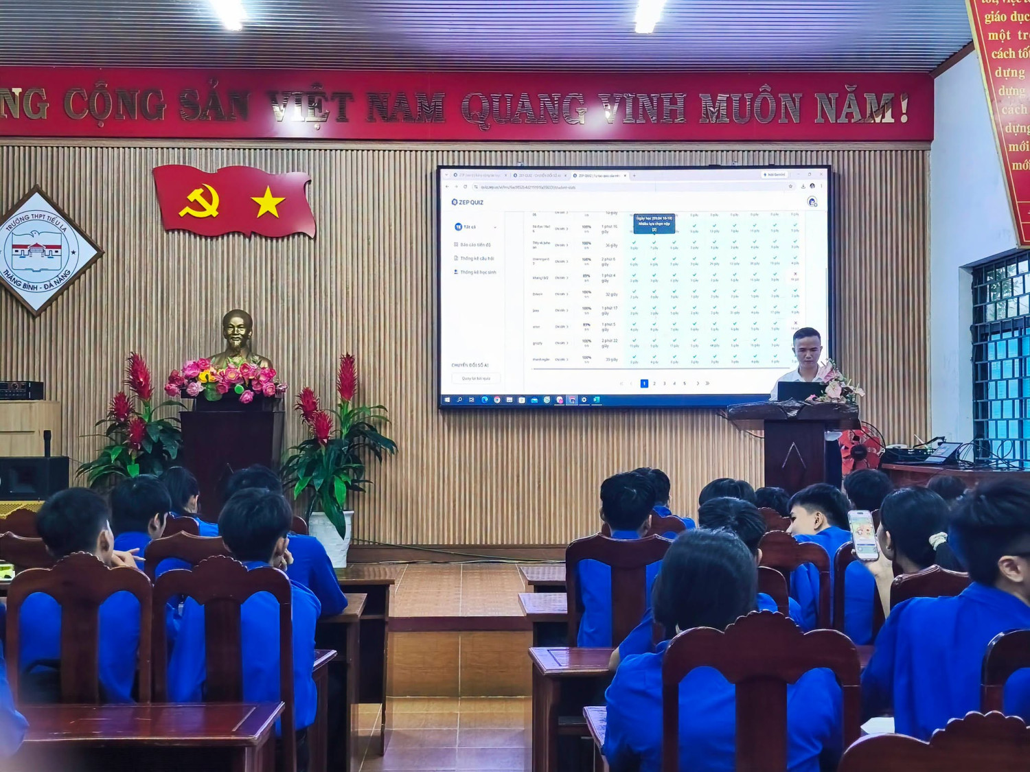 THPT TIỂU LA HƯỞNG ỨNG NGÀY CHUYỂN ĐỔI SỐ QUỐC GIA 10/10 – LAN TỎA PHONG TRÀO “BÌNH DÂN HỌC VỤ SỐ” – ảnh 7